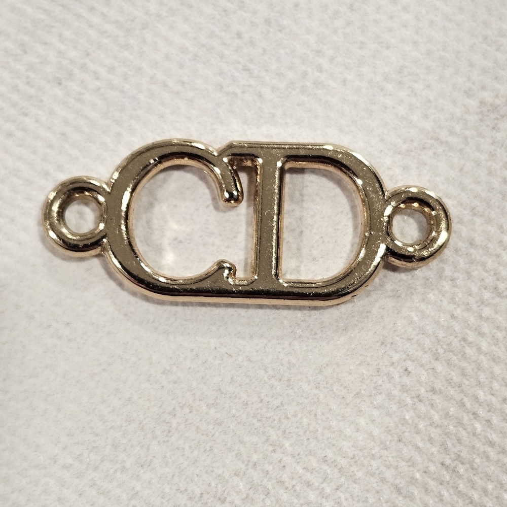 DIOR Gold CD Replacement Charm/Pull Accessory